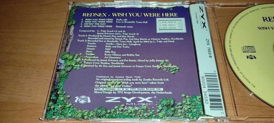 Rednex - Wish You Were Here (Maxi-Singiel CD)