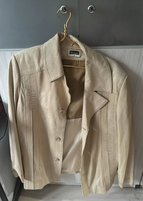 Продам пиджак кожаный