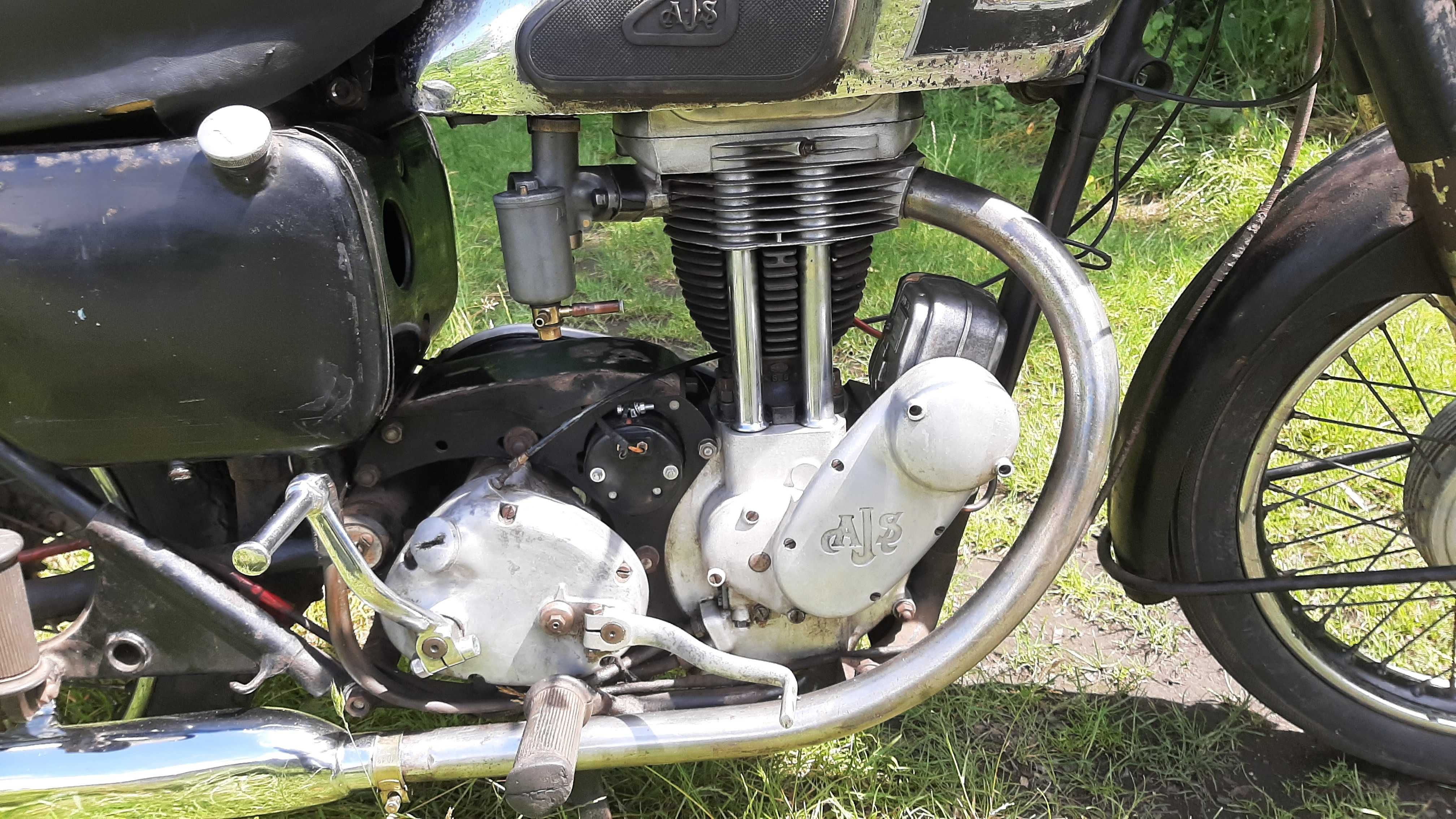 Anglik AJS M16 350  nie BSA Triumph Royal Matchless