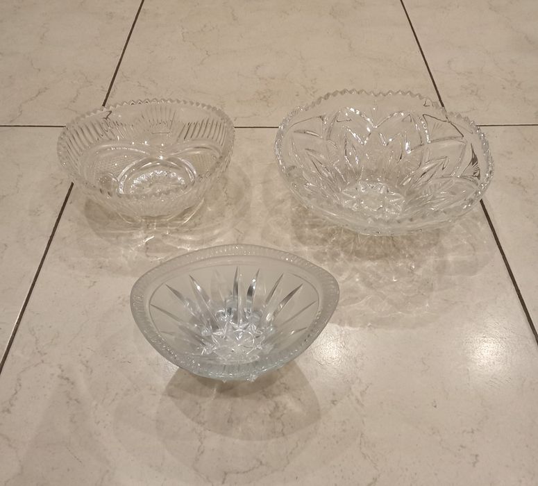 Вазочки кришталеві