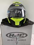 KASK INTEGRALNY HJC I71 PEKA czarno -żółty roz S
