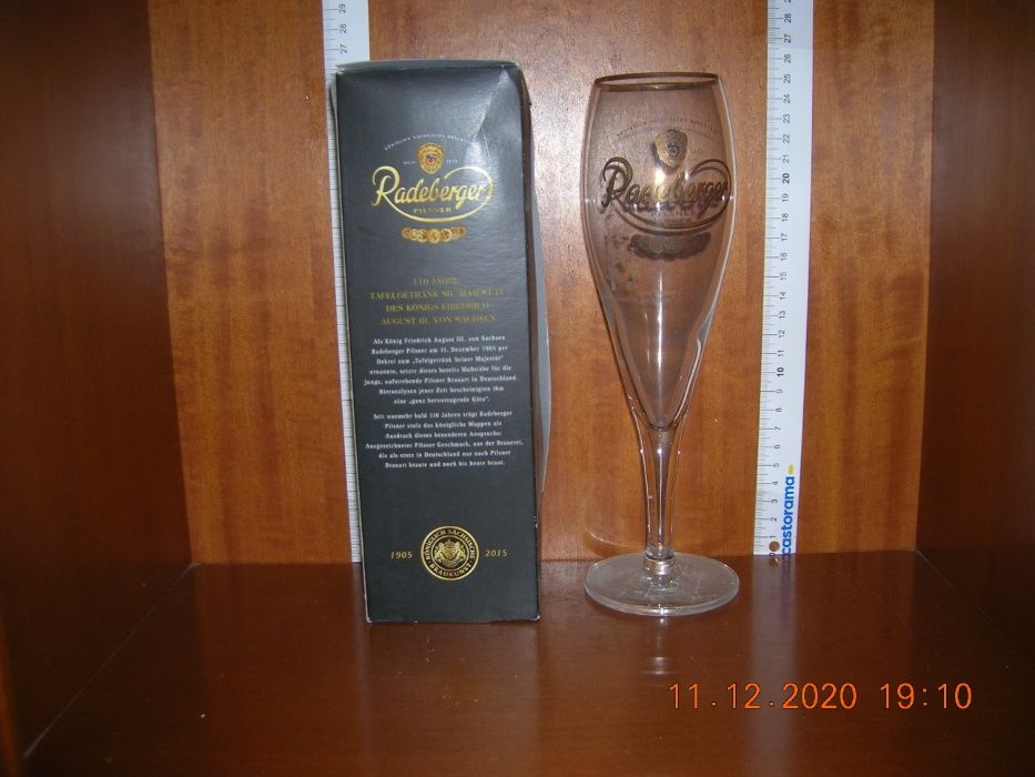 Radeberger - mini kolekcja szklanek i kufli