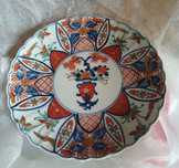Prato imari do século xvlll