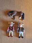 Playmobil kowboje i koń