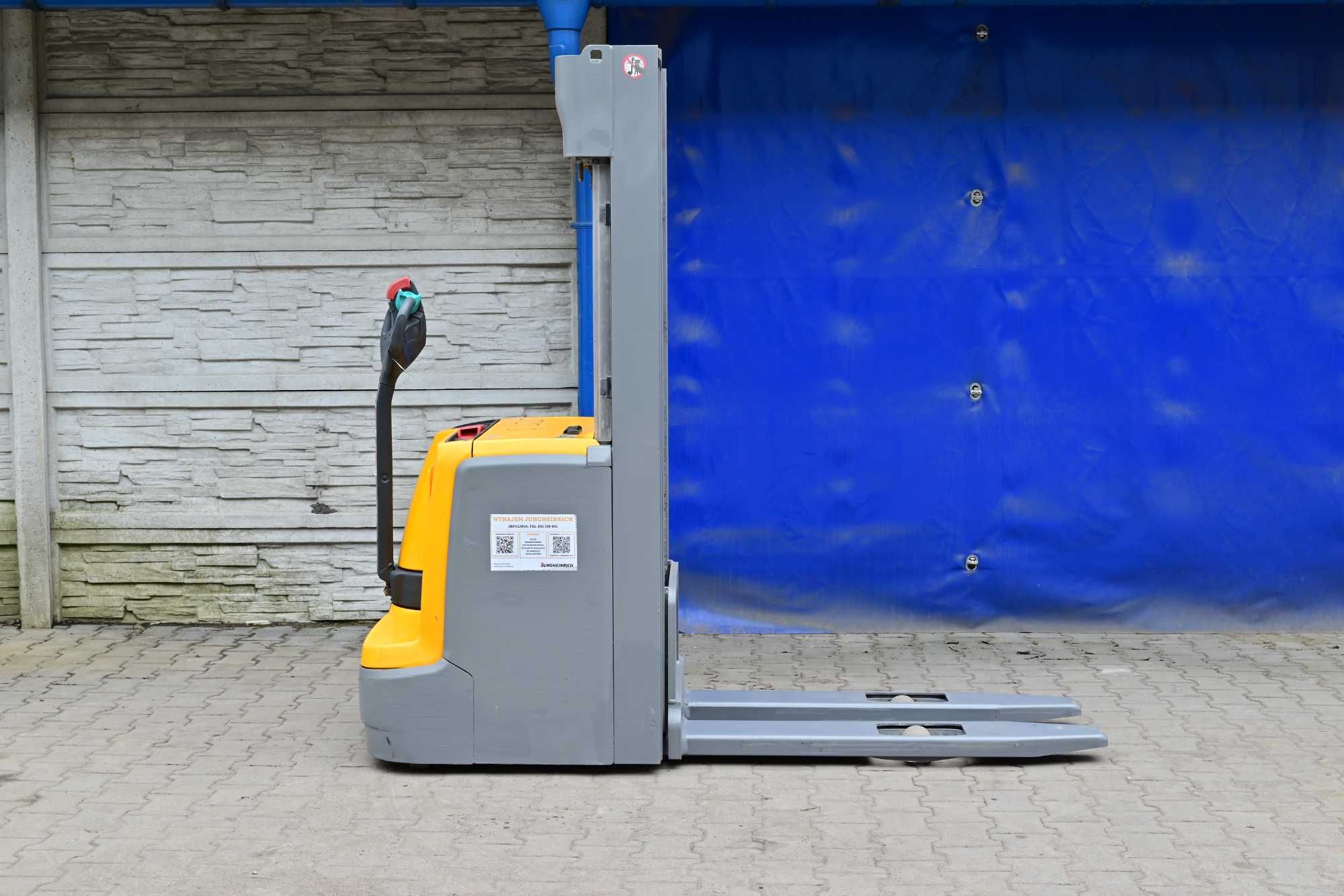 Paleciak elektryczny Jungheinrich EJC 214 15 rok Triplex 430cm FHP 246