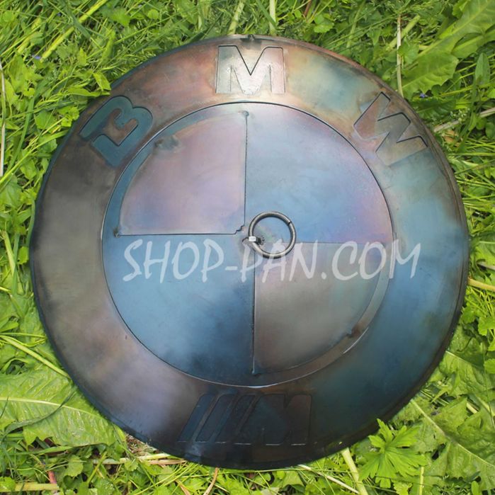 Гравировка гравіювання сковорода из диска бороны Садж із диску борони