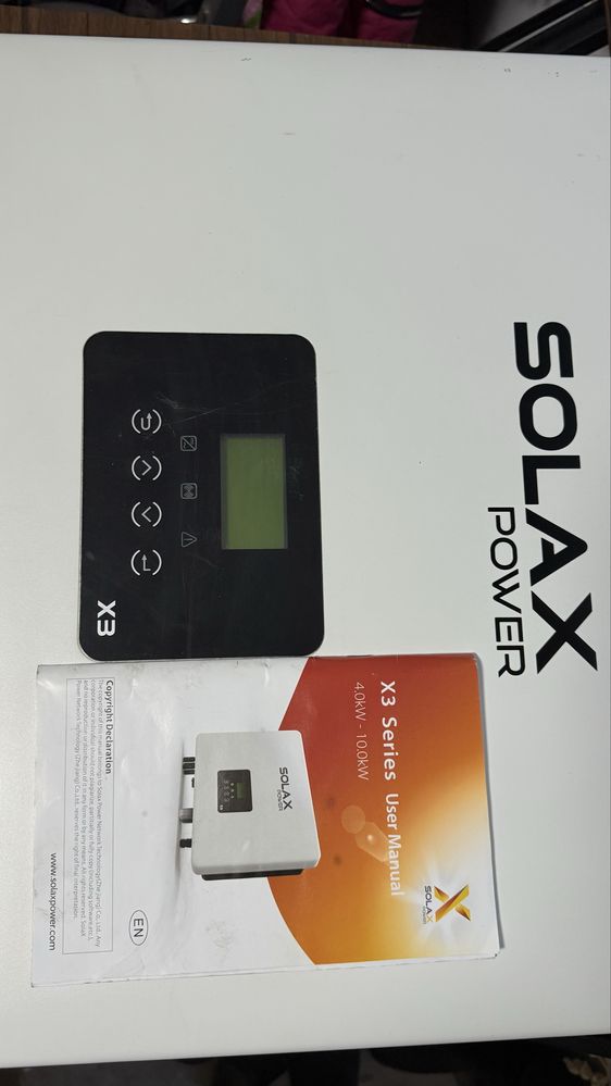 Мережевий трьохфазний інвертор solax power x3