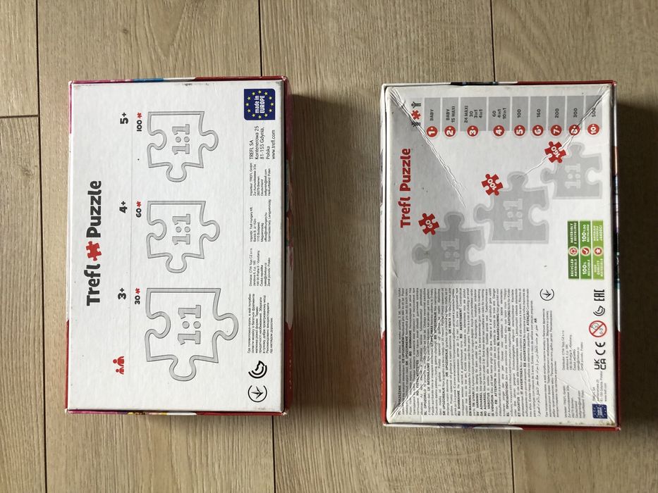 Puzzle 60 elementów. Wiek 3+