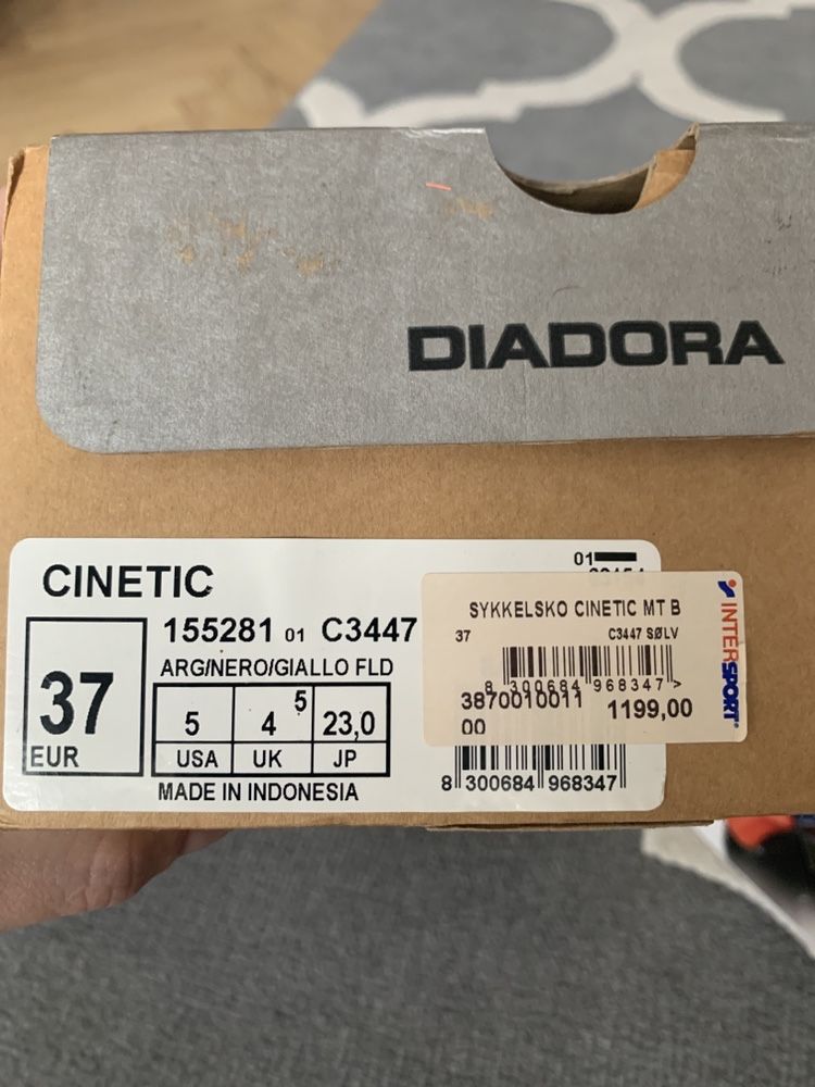 Nowe buty rowerowe Diadora r.37 MTB górskie