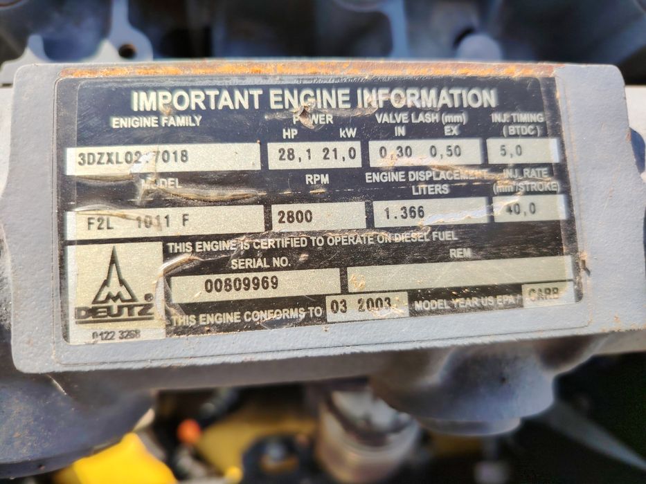 Cilindro bomag 3 tonoladas