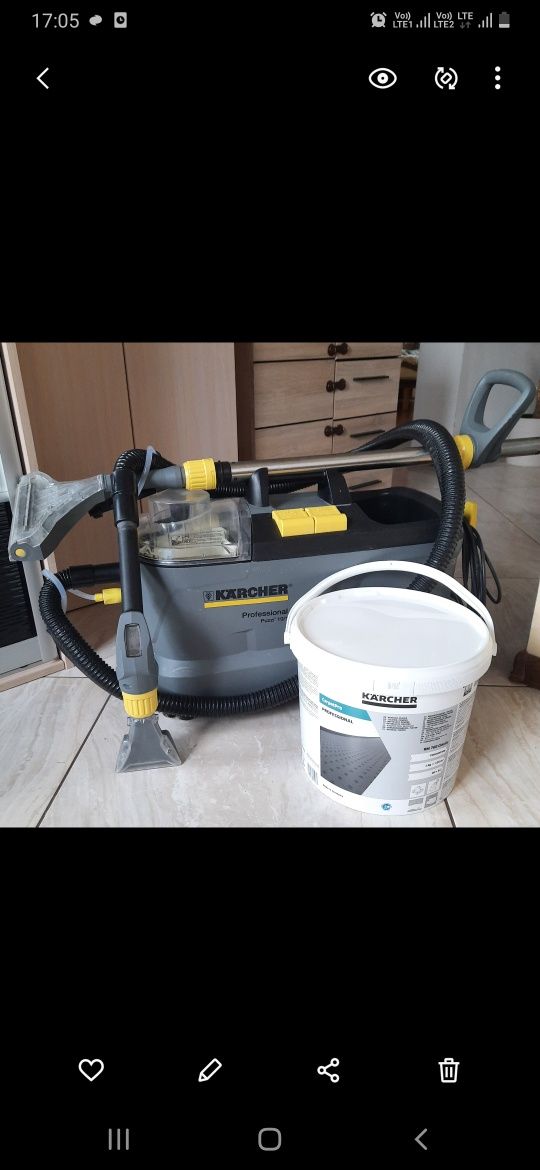 Wynajmę odkurzacz piorące Karcher