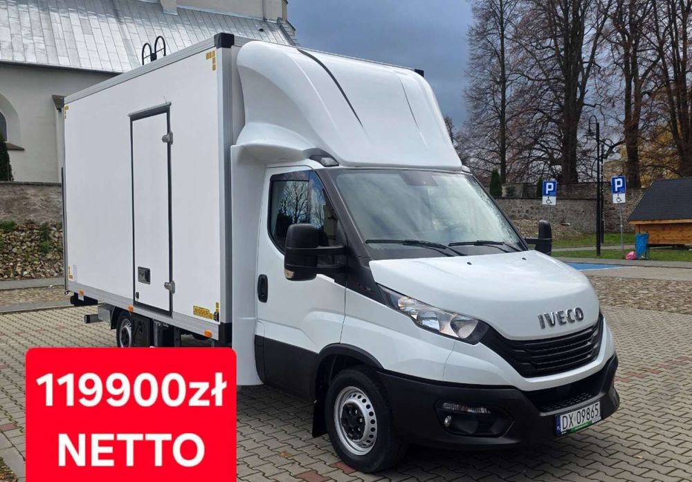 Iveco Daily 35S18  Kontener 8 palet+ drzwi/Winda/180 KM/Salon PL/Gwarancja