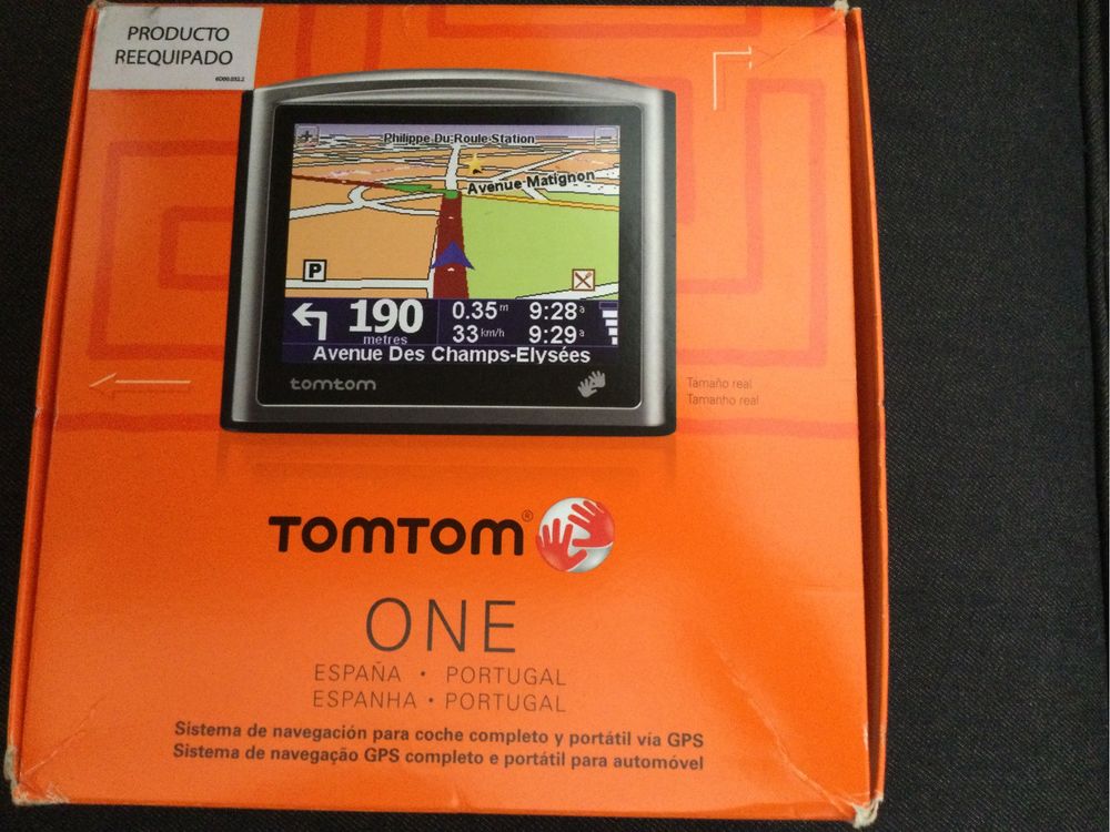 GPS TomTom One Mapas Portugal e Espanha