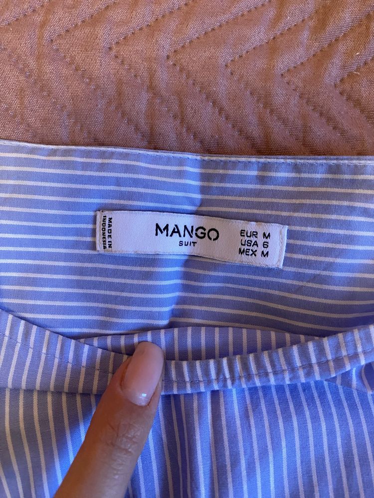 Блуза Mango з бантом