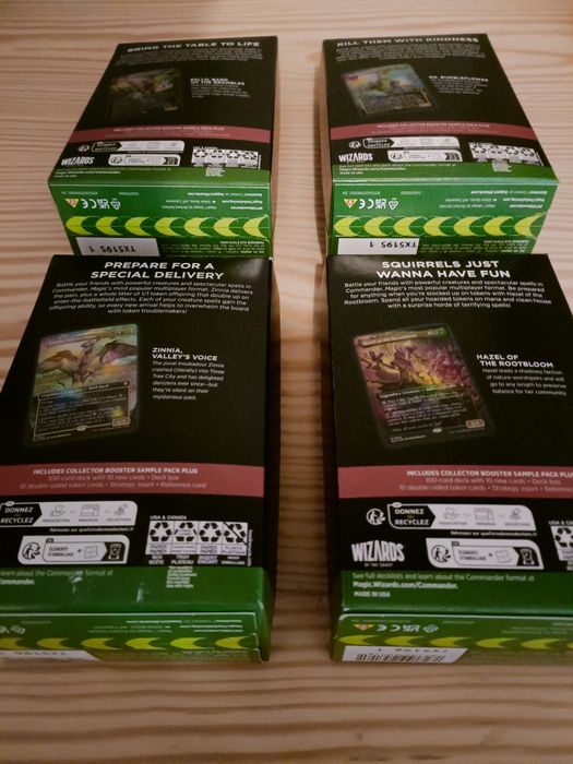 Bloomburrow Commander Decks