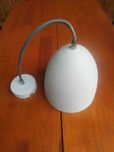 Lampa wisząca kolor bladoróżowy