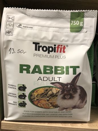 Tropifit premium plus Cavia rat rabbit junior hamster