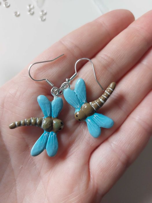 Kolczyki ważki owady