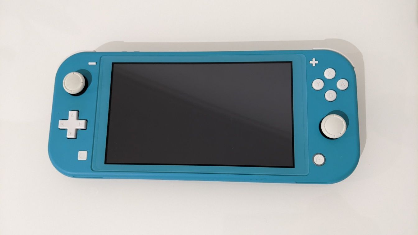 Nintendo Switch Lite azul com cartão MIG Switch