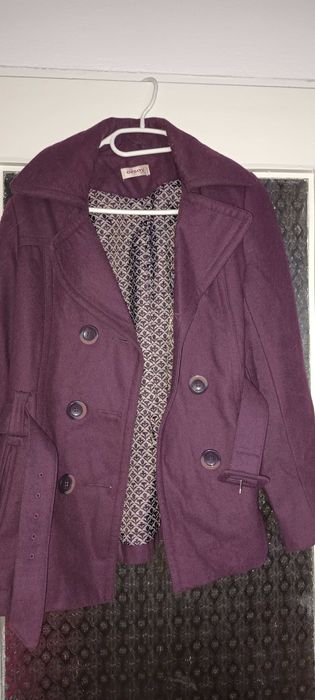 Płaszcz fioletowy Orsay