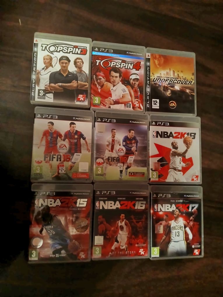 Sony PlayStation 3 ( PS3 ) + 9 gier