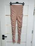 Bezowe legginsy La Manuel xS/S