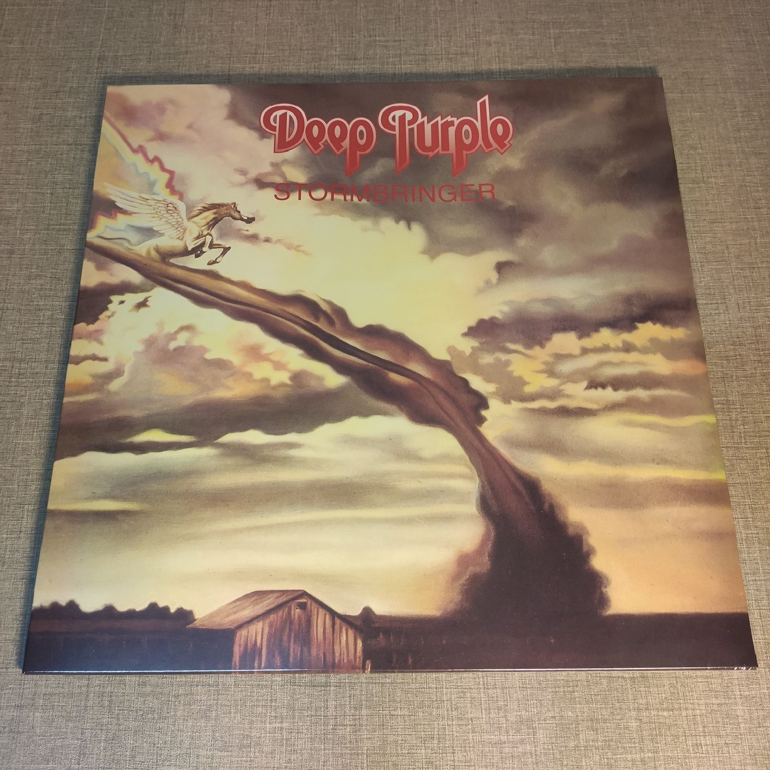 Deep Purple : Stormbringer LP / Виниловая пластинка Вінілова платівка