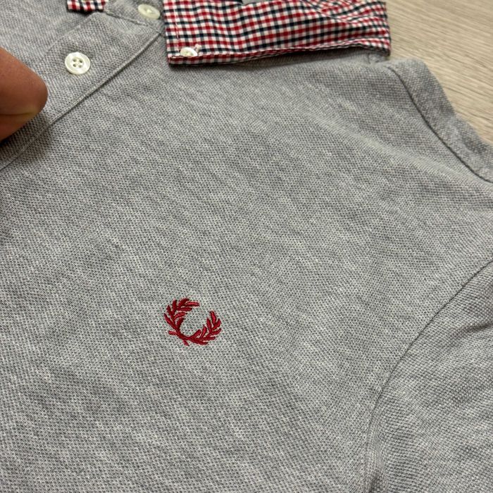 Преміальна Сіра Футболка Поло Фред Перрі Fred Perry Maroon, Розмір XL