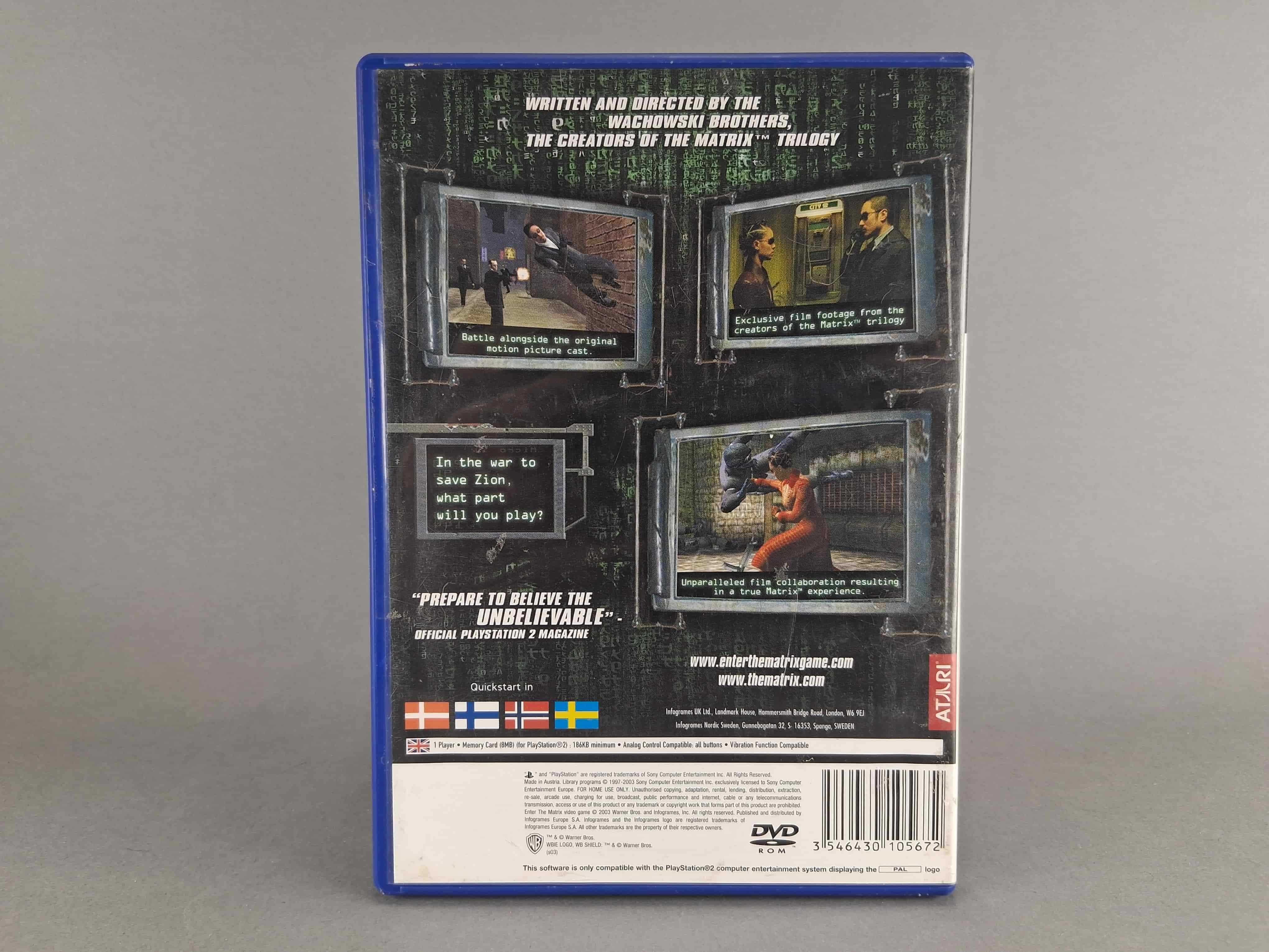 N034 Enter The Matrix na PlayStation 2