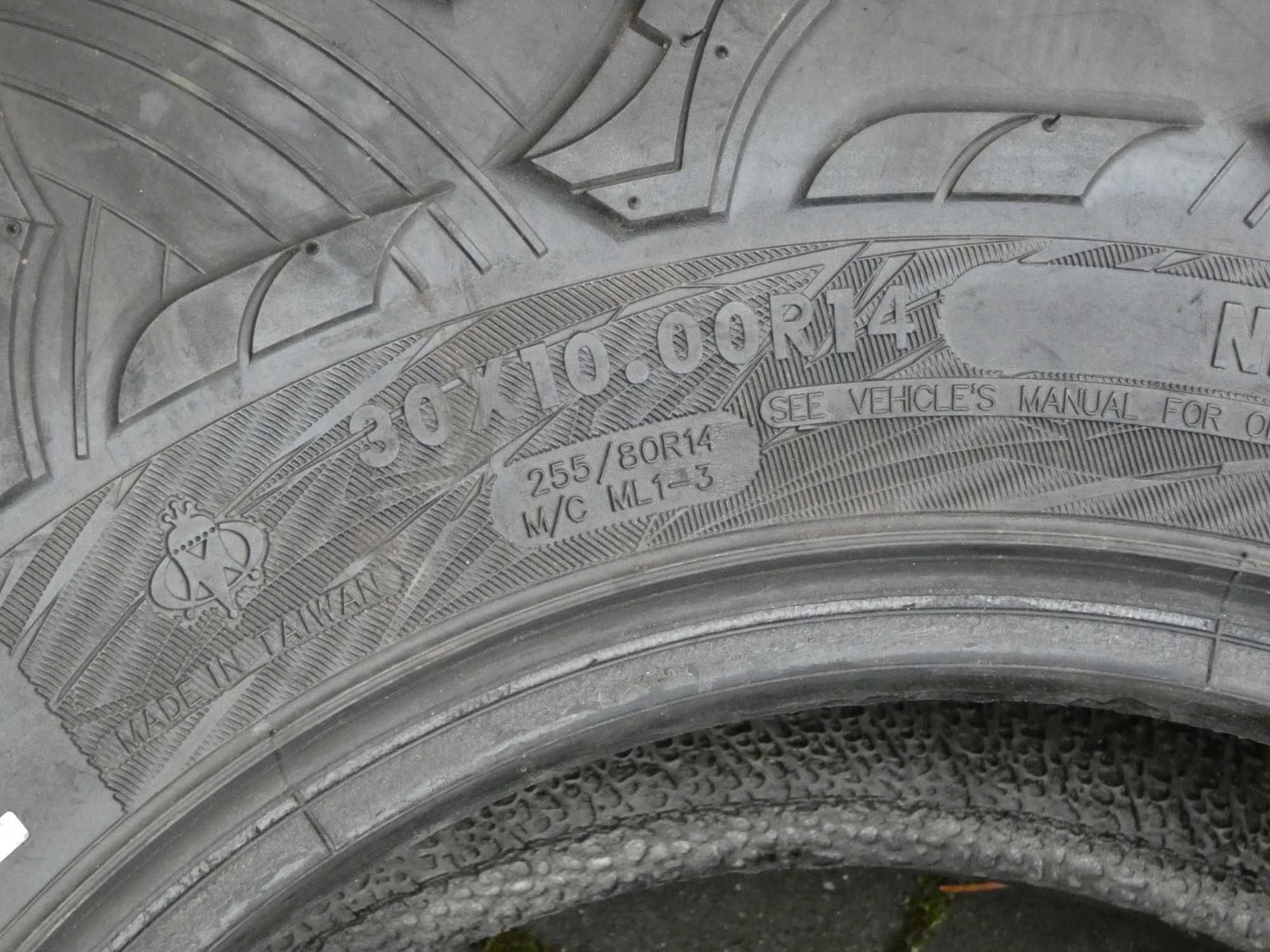 4x OPONY MAXXIS CARNIVORE 30x10x14   polaris rzr mawerick x3