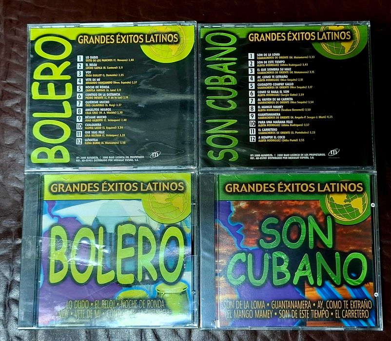14 CDs Éxitos Latinos
