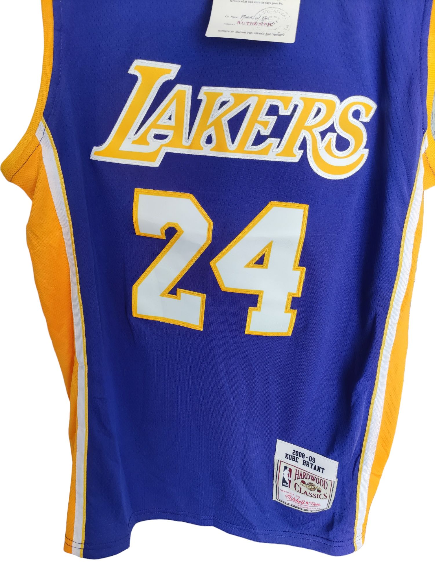 Mitchell & Ness Kobe Brayant nr 24 Los Angeles Lakers 08-09 retro