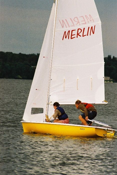 żaglówka, łódź żaglowa Merlin