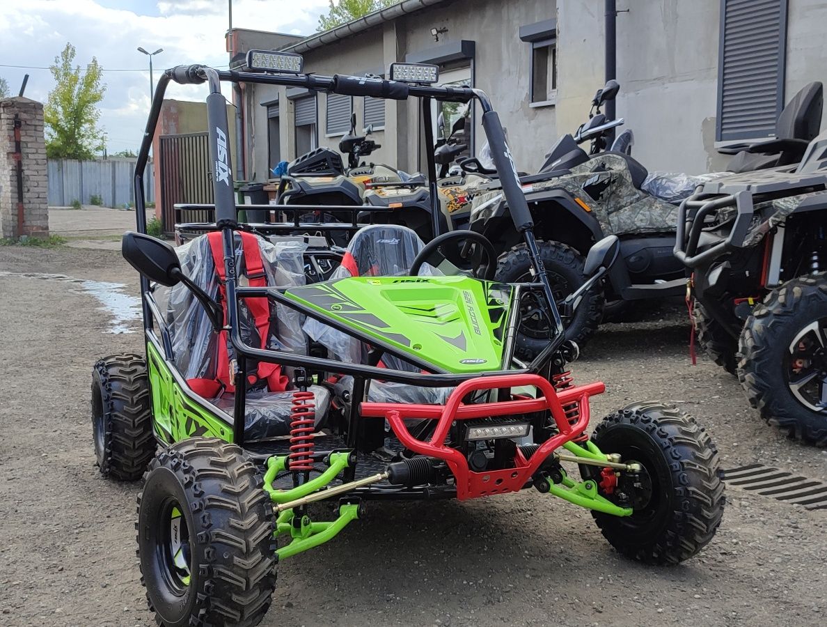 Buggy 125cc ASIX duży pasy RATY Quad atv Junior mocny Kayo Mrf 2osobow