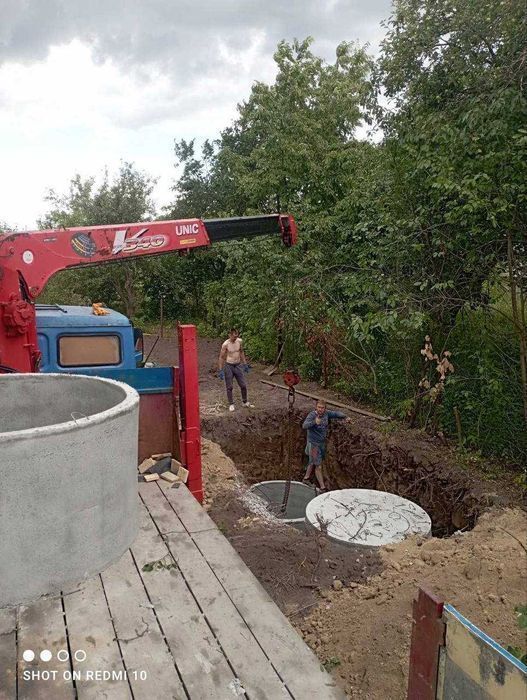 Септик, вигрібна яма, каналізація | Бетонні кільця 1,5|Канализация, Кс