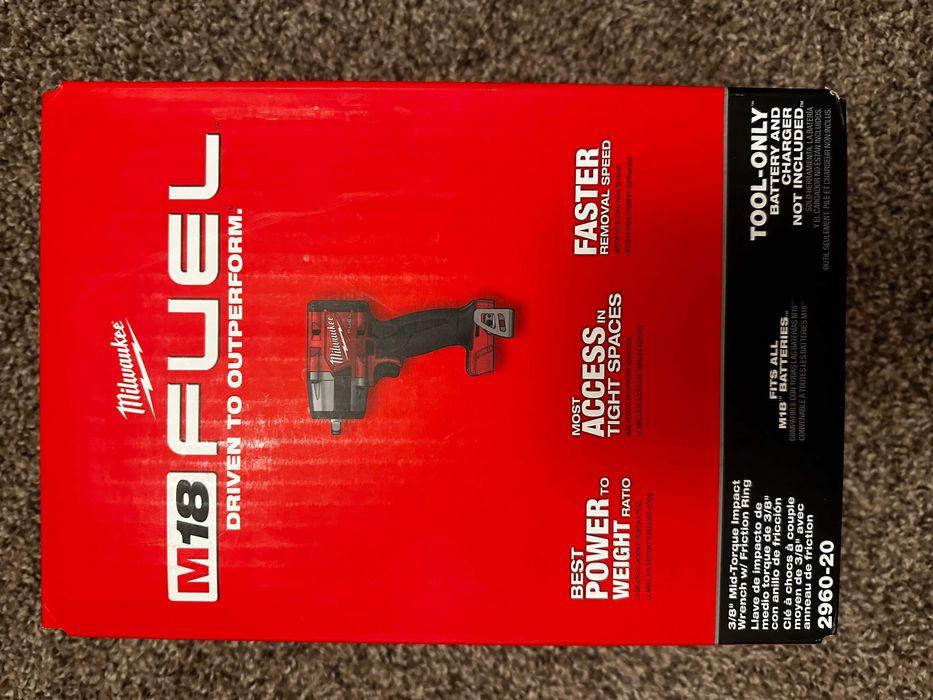 Klucz udarowy Milwaukee M18 Fuel model 2960-20 z USA