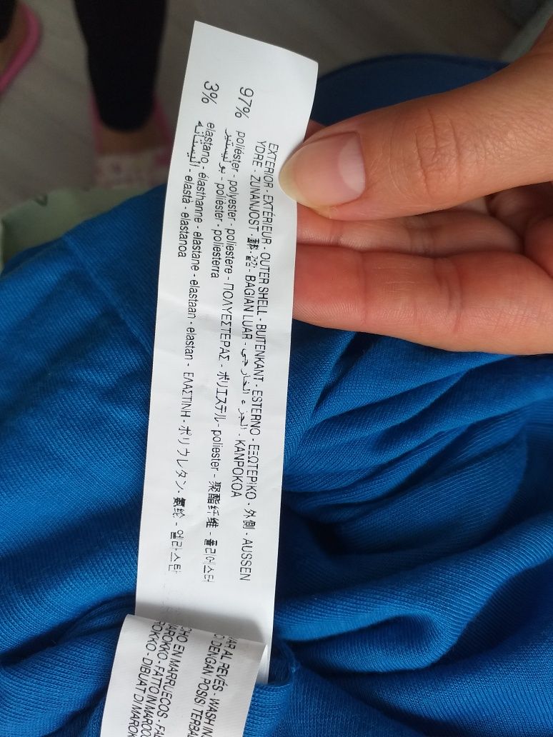 NOWA sukienka obcisła mini kobalt Zara roz.S 36