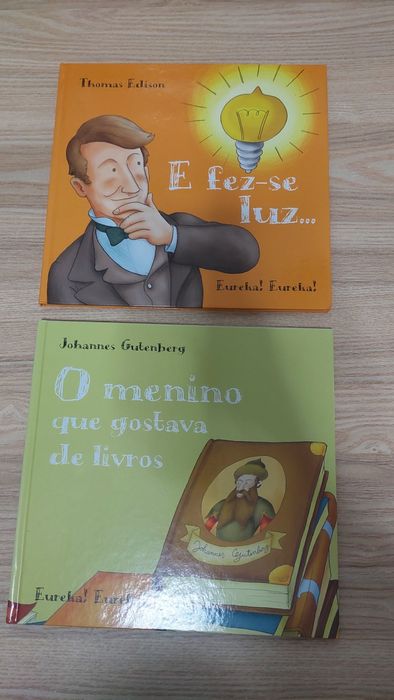 Livros de histórias.