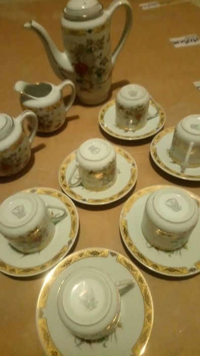 Conjunto de chá chinês antigo