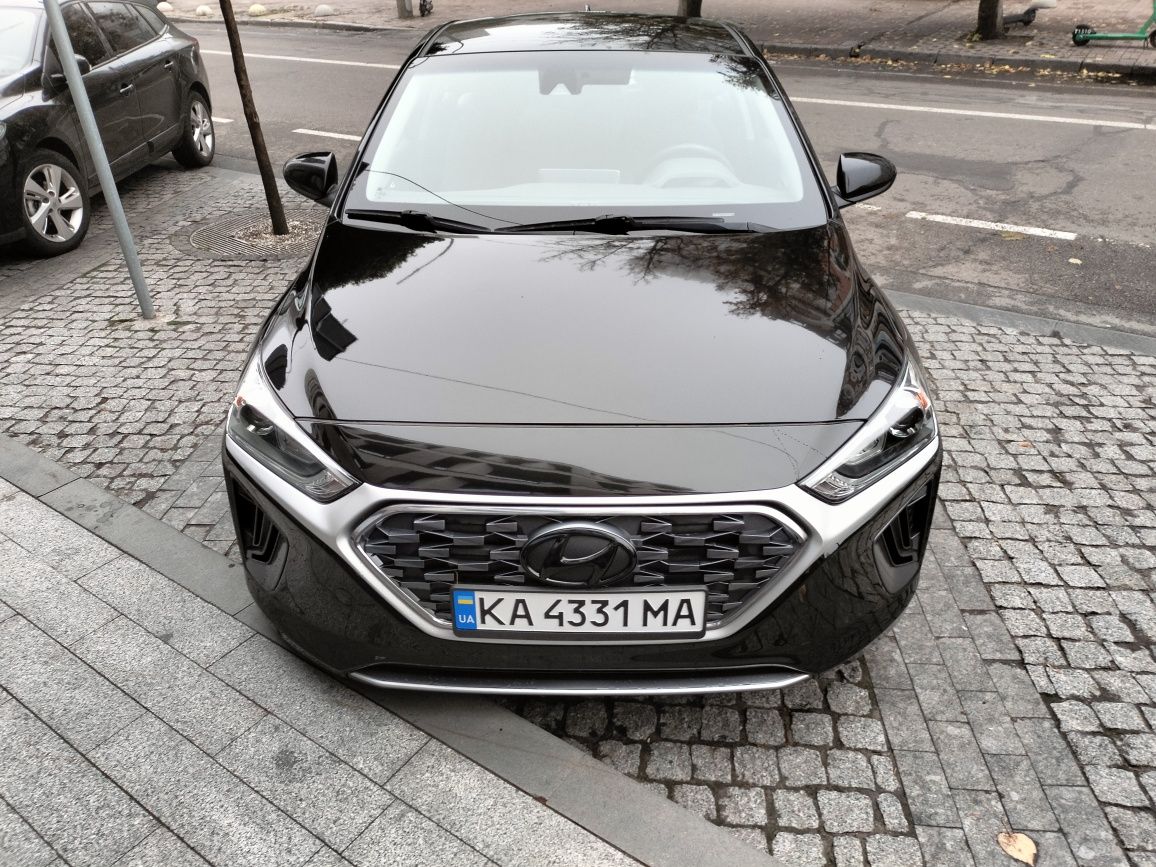 Hyundai IONIQ blue hybrid