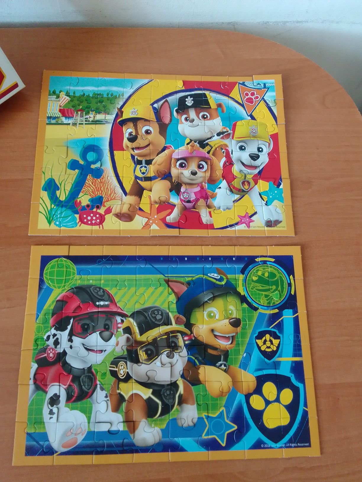 Trefl puzzle 4 w 1 Psi Patrol plus inne gratis pieski paw patrol