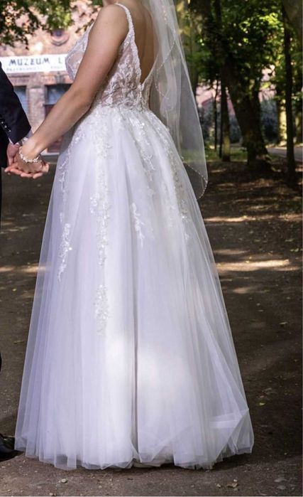 Suknia slubna elizabeth passion r. 36
