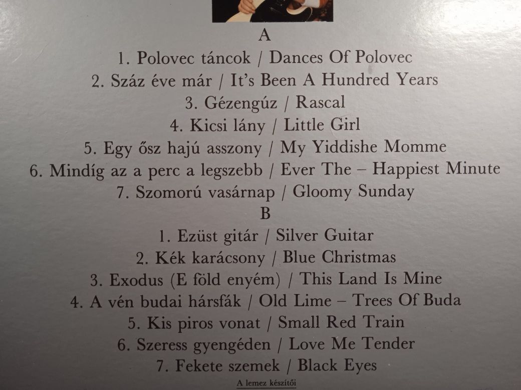 Farago Judy Istvan - Ezust Gitar winyl