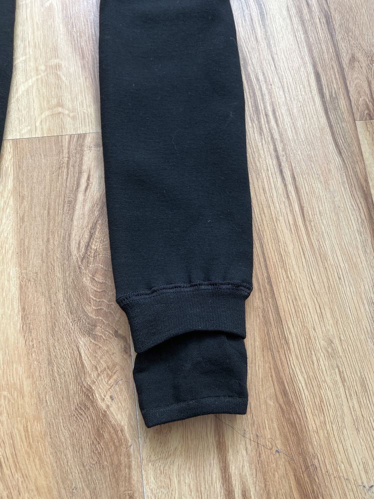 Ocieplane futerkiem grube getry rajtuzy legginsy over size