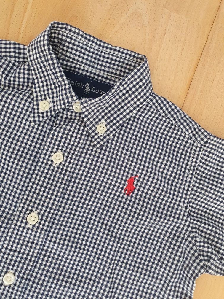 Koszula Ralph Lauren r.80 (12m) dla chłopca na krótki rękaw