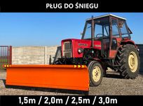 Pług do śniegu na TUZ lub Euro-Ramka 1,5 1,8 2,0 2,5 3,0m