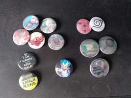 13 Pins/Badges Naruto Lol DragonBall PUBG