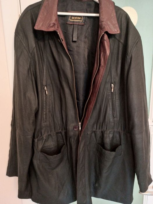 Куртка шкіряна чоловіча