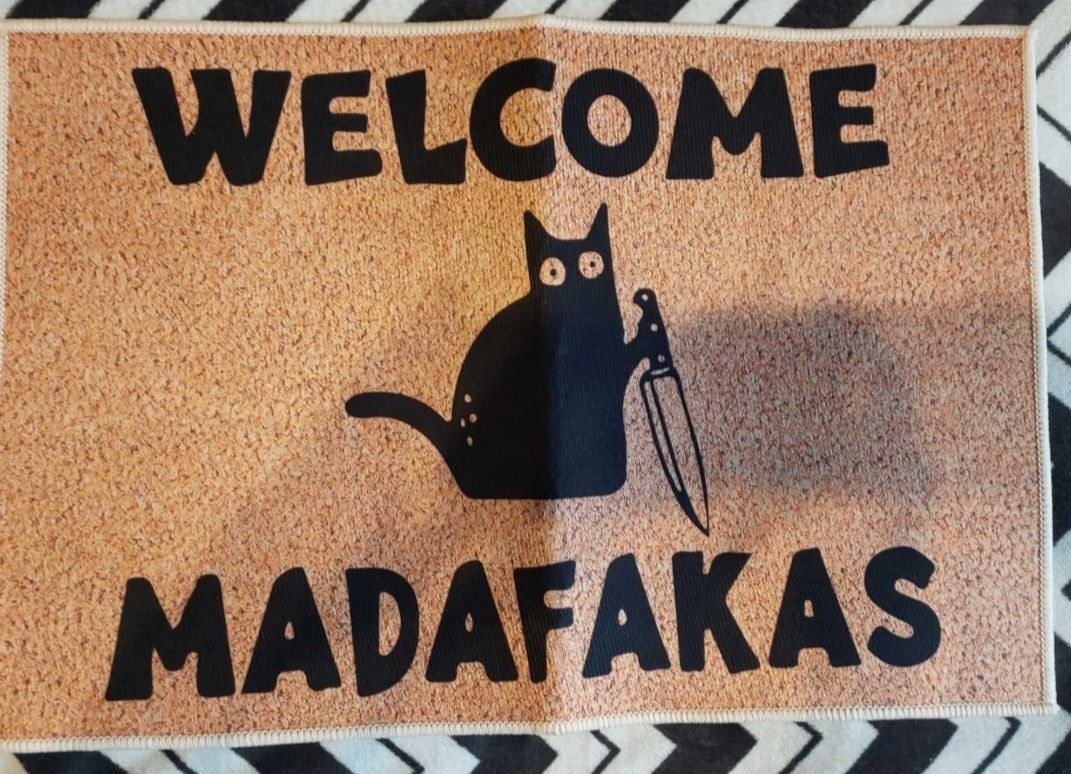 Wycieraczka/chodnik Welcome madafakas