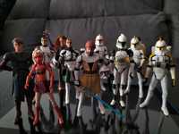 Figuras Clone Wars Star Wars clones packs Kenobi Bane, varios